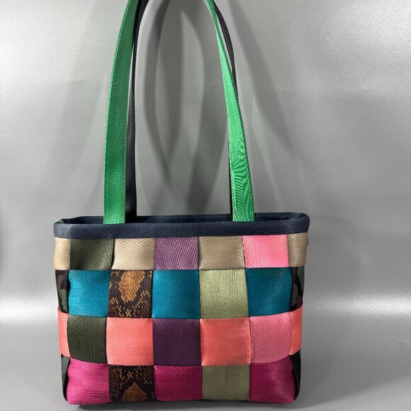 Harvey's Seatbelt Multi-color Medium Tote Bag Limited Edition - Picture 1 of 13